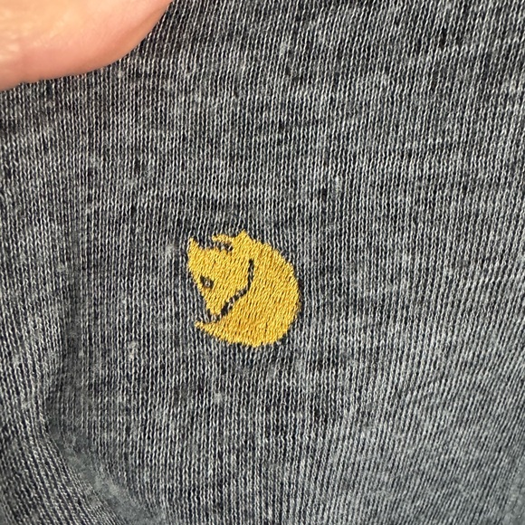 Womens Fjallraven Bergtagen woolterry pullover hoodie, XS - Picture 3 of 5